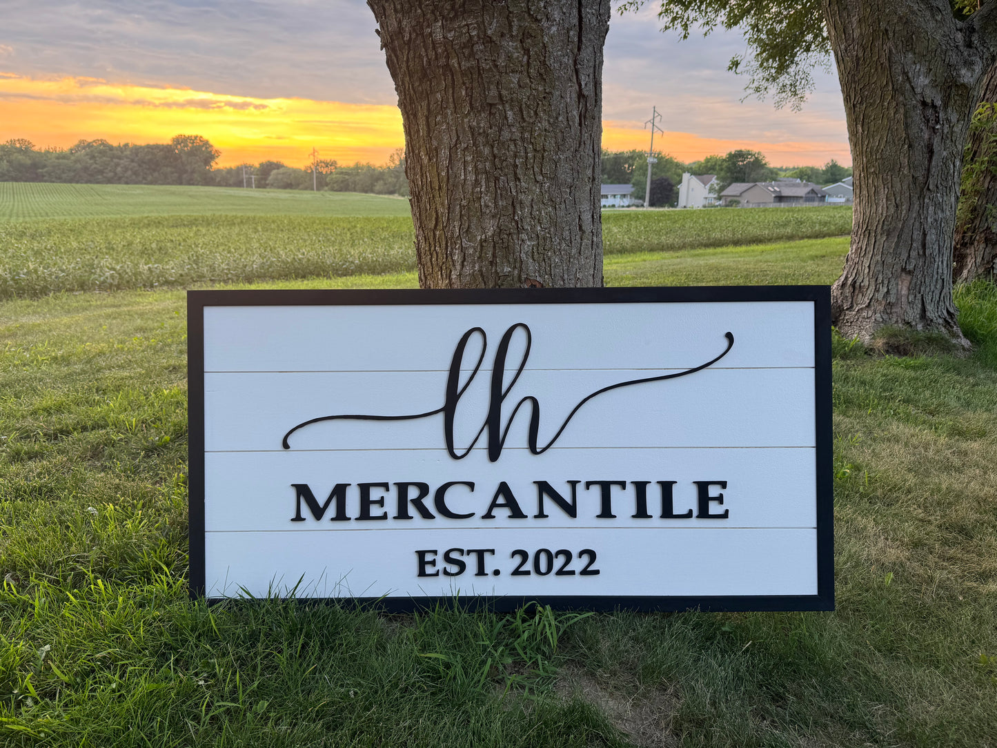 Rustic Business Signs