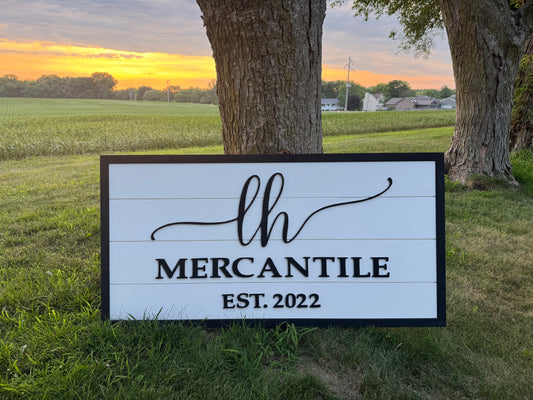 Rustic Business Signs