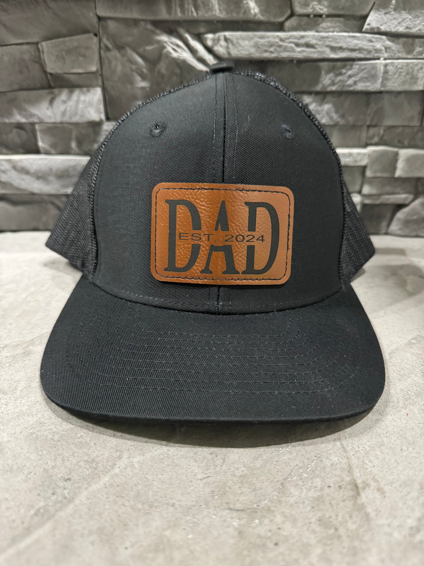 Leather Patch Hat