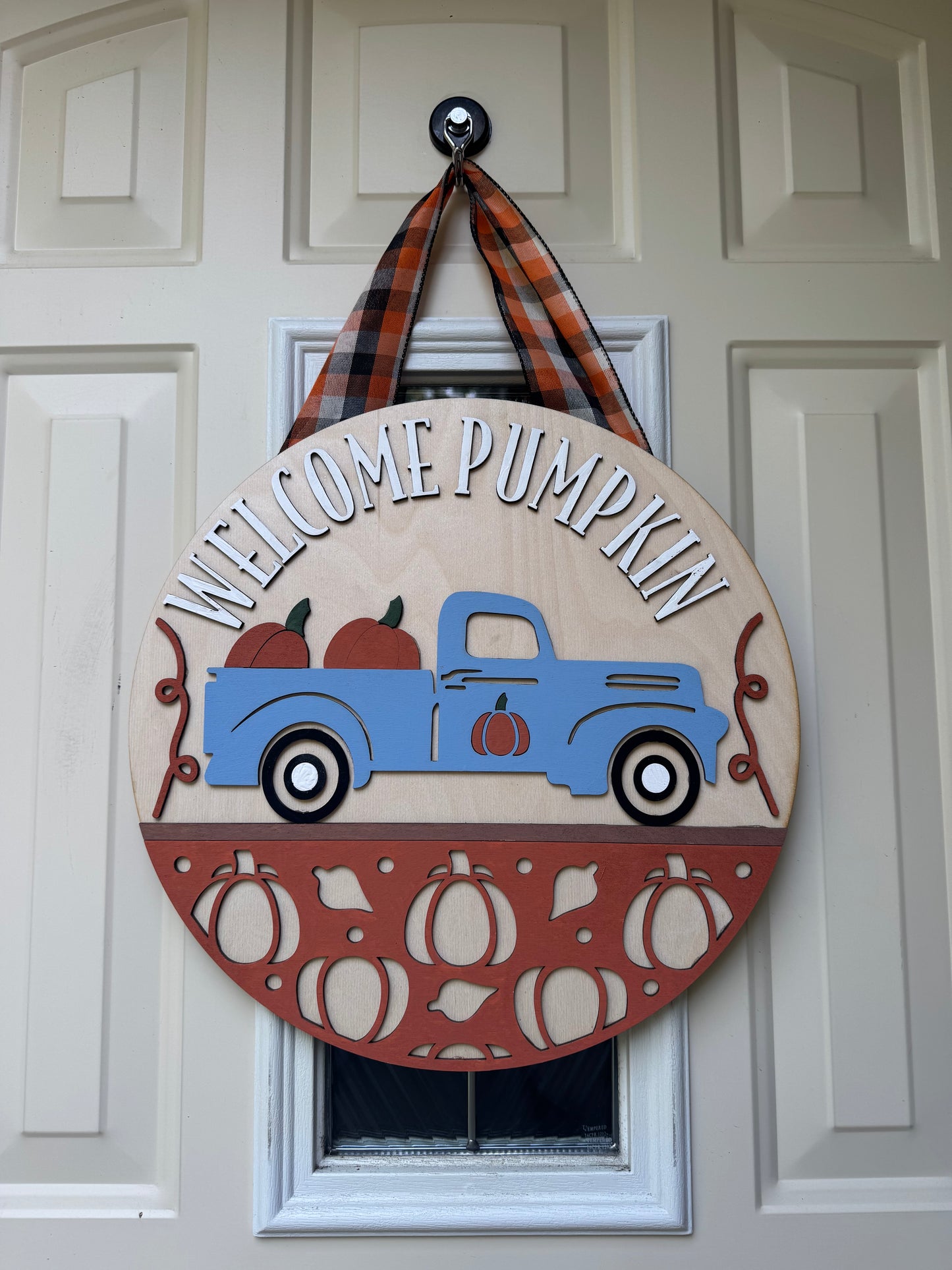 Hello Pumpkin Door sign