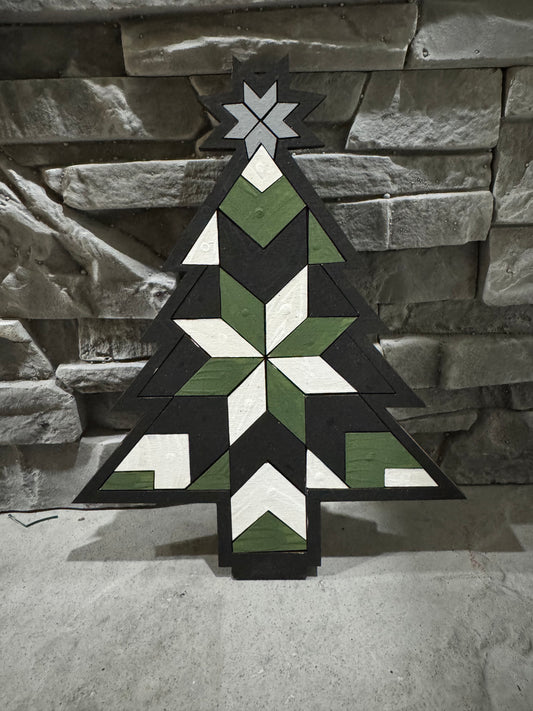 Barn Quilt Tree