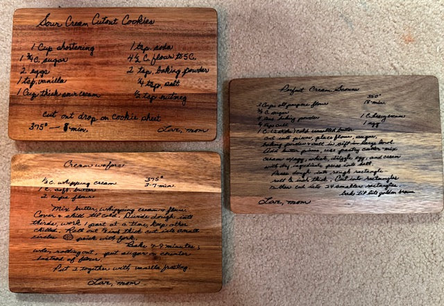 Personalized Cutting Boards