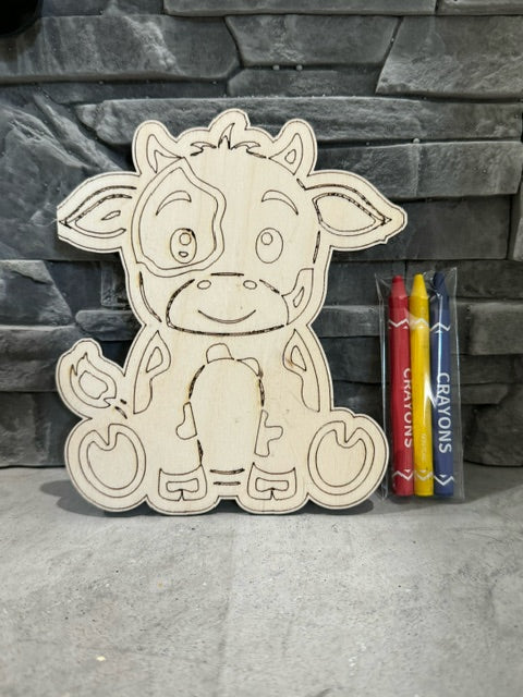 Kids Coloring - Farm Animals