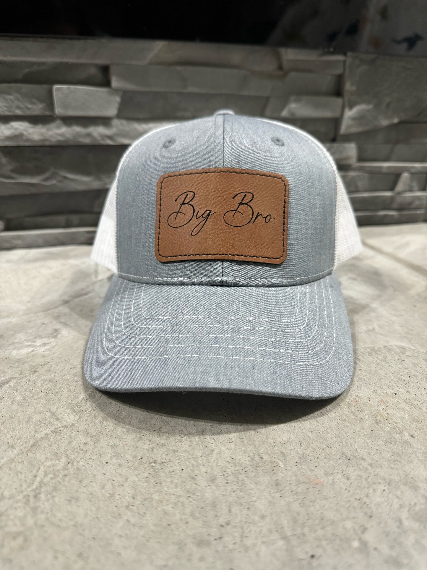 Youth Leather Patch Hat