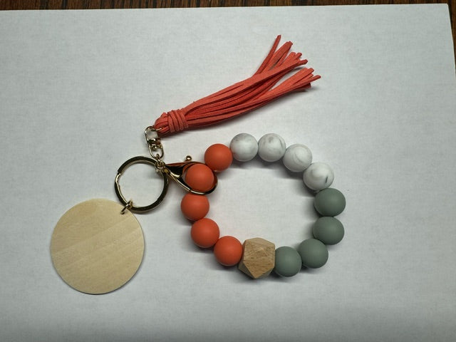 Silicone Key Wristlet