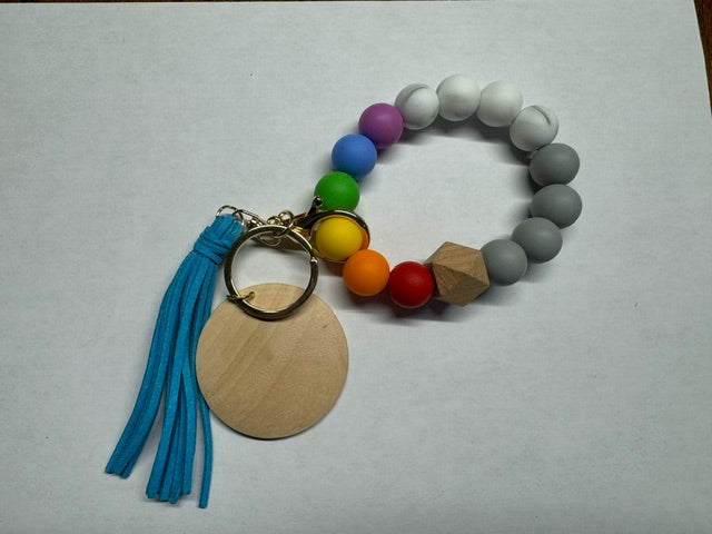 Silicone Key Wristlet